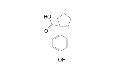 1-(4-Hydroxyphenyl)cyclopentanecarboxylic acid