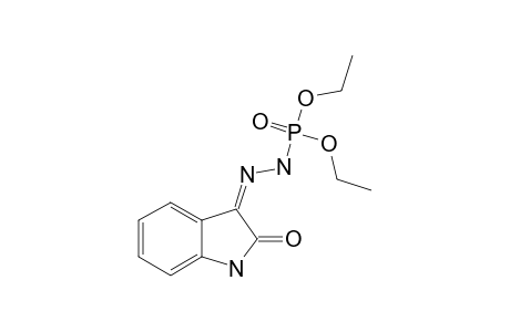 PHOSPHOROHYDRAZIDIC-ACID-N'-[1,2-DIHYDRO-2-OXO-3H-INDOL-3-YLIDENE]-DIETHYLESTER