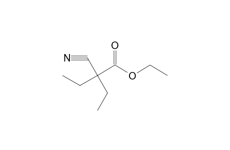 2-Cyano-2-ethylbutyric acid, ethyl ester