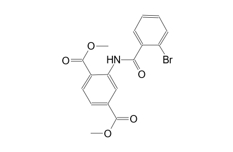 dimethyl 2-[(2-bromobenzoyl)amino]terephthalate