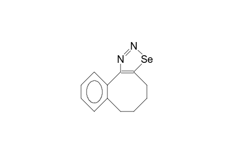 4,5,6,7-Tetrahydrobenzo(3,4)cycloocta(2,1-D)-1,2,3-selenadiazol