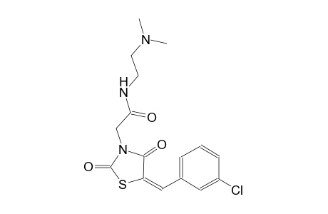 3-thiazolidineacetamide, 5-[(3-chlorophenyl)methylene]-N-[2-(dimethylamino)ethyl]-2,4-dioxo-, (5E)-