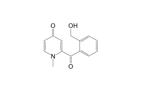 4(1H)-Pyridinone, 2-[2-(hydroxymethyl)benzoyl]-1-methyl-