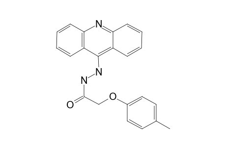 p-Tolyloxy-acetic acid, N'-acridin-9-yl-hydrazide