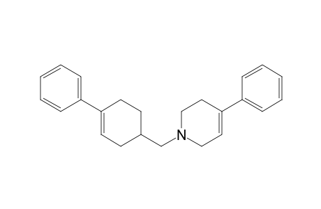 4-phenyl-1-[(4-phenyl-1-cyclohex-3-enyl)methyl]-3,6-dihydro-2H-pyridine