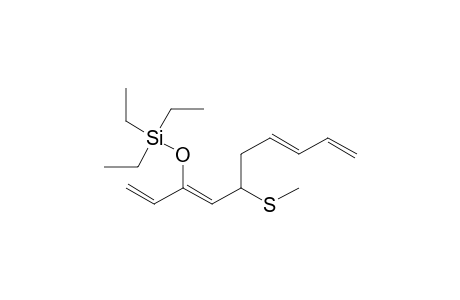 Silane, [[1-ethenyl-3-(methylthio)-1,5,7-octatrienyl]oxy]triethyl-