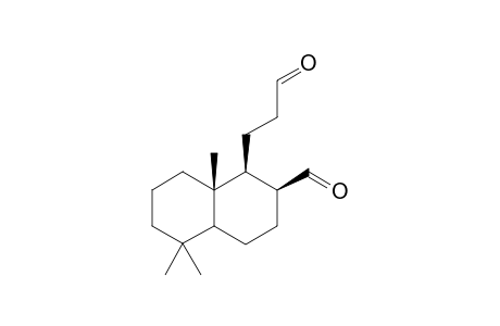 14,15,16-Trinor-labdan-13,17-dial