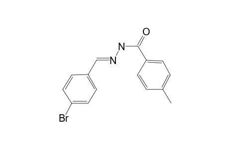 4-Methylbenzamide, N-(4-bromobenzylidenamino)-