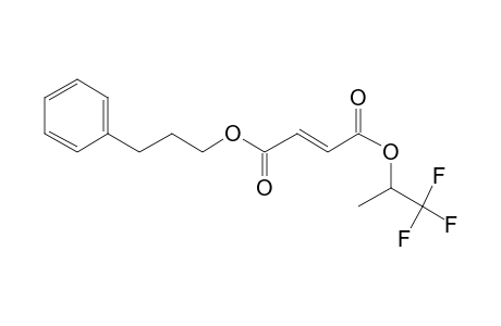 Fumaric acid, 3-phenylpropyl 1,1,1-trifluoroprop-2-yl ester