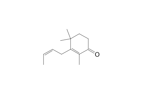 (Z)-3-(2-butenyl)-2,4,4-trimethylcyclohex-2-en-1-one