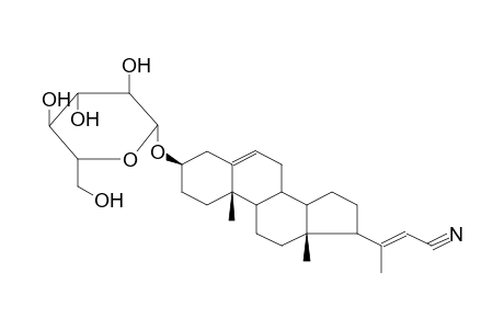 (20E)-22-CYANO-23,24-DINOR-5,20(22)-CHOLADIEN-3BETA-YL BETA-D-GLUCOPYRANOSIDE