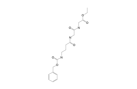 Ethyl-N-(benzyloxycarbonyl)-gamma-aminobutyrylglycylglycine