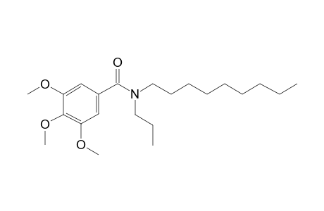 Benzamide, 3,4,5-trimethoxy-N-propyl-N-nonyl-