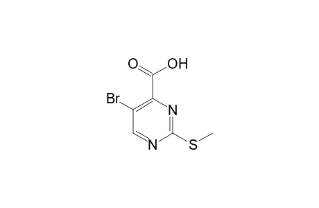 5-Bromo-2-(methylthio)pyrimidine-4-carboxylic acid