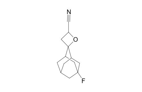 ANTI-4'-CYANO-5-FLUORO-SPIRO-[ADAMANTAN-2,2'-OXETANE]