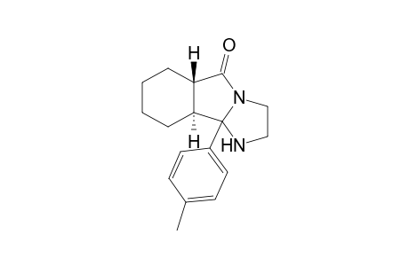 trans-9b-(p-tolyl)-2,3,5a,6,7,8,9,9a-octahydro-1H-imidazo[2,1-a]isoindol-5-one