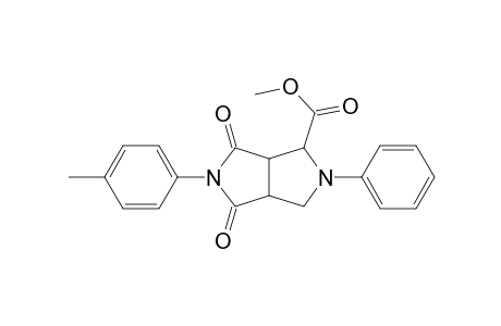 anti-endo-4-methoxycarbonyl-1,3,3a,4,6,6a-hexahydro-2-(4-methylphenyl)-5-phenyl-2H,5H-pyrrolo[3,4-c]pyrrol-1,3-dione