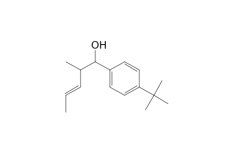 1-(4-Tert-butyl)phenyl-2-methyl-3-pentenol