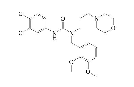 urea, N'-(3,4-dichlorophenyl)-N-[(2,3-dimethoxyphenyl)methyl]-N-[3-(4-morpholinyl)propyl]-