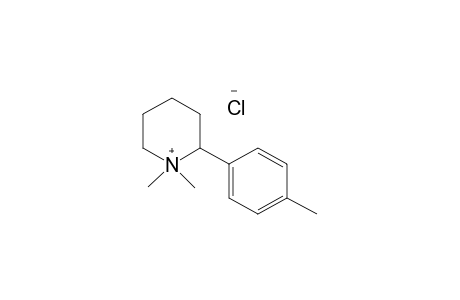 1,1-dimethyl-2-p-tolylpiperidinium chloride