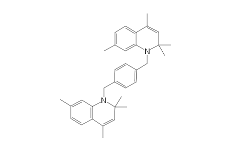 2,2,4,7-Tetramethyl-1-(4-[(2,2,4,7-tetramethyl-1(2H)-quinolinyl)methyl]benzyl)-1,2-dihydroquinoline