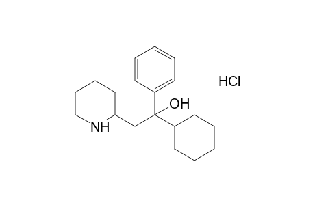 alpha-CYCLOHEXYL-alpha-PHENYL-2-PIPERIDINEETHANOL, HYDROCHLORIDE