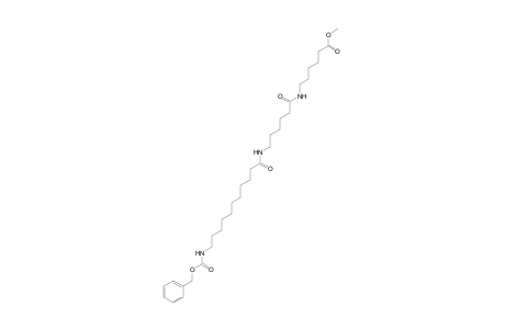 6-{6-[11-(Carboxyamino)undecanamido]hexanamido}hexanoic acid, benzyl 1-methyl ester