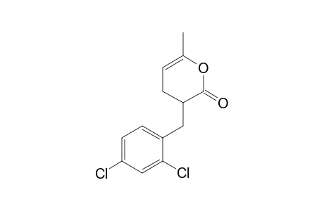 3-(2,4-Dichlorophenylmethyl)-6-methyl-3,4-dihydro-2H-pyran-2-one