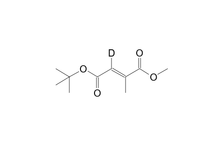 (E)-2-deuterio-3-methyl-but-2-enedioic acid O1-tert-butyl ester O4-methyl ester