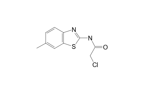 2-Chloro-N-(6-methyl-1,3-benzothiazol-2-yl)acetamide