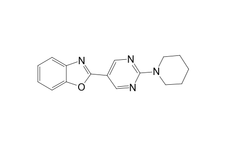 Benzoxazole, 2-[2-(4-piperidyl)pyrimid-5-yl]-