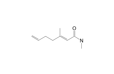 (E,Z)-N,3-Dimethyl-2,6-heptadienamide