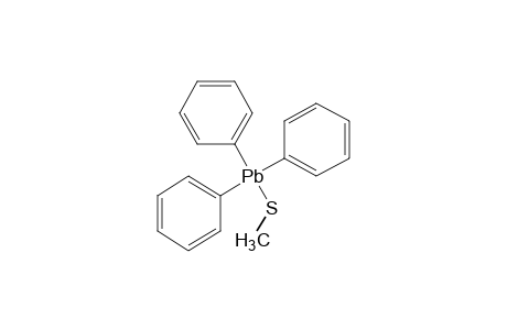 (Methylthio)triphenyllead