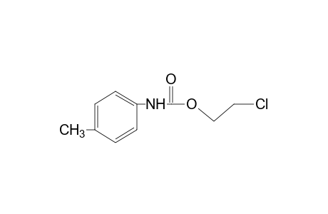 p-methylcarbanilic acid, 2-chloroethyl ester