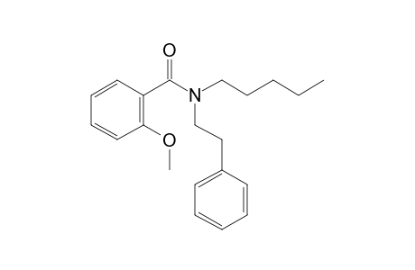 Benzamide, 2-methoxy-N-(2-phenylethyl)-N-pentyl-