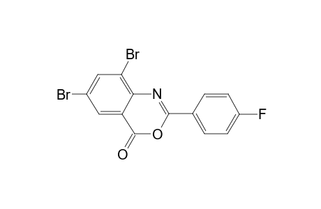 6,8-Dibromo-2-(4-fluorophenyl)-4H-3,1-benzoxazin-4-one