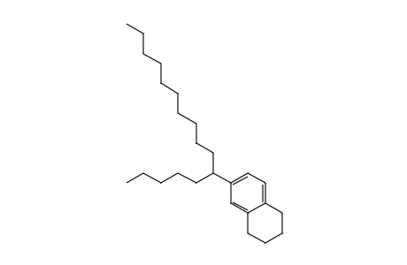 HEXADECANE, 6-/5,6,7,8-TETRAHYDRO- 2-NAPHTHYL/-,