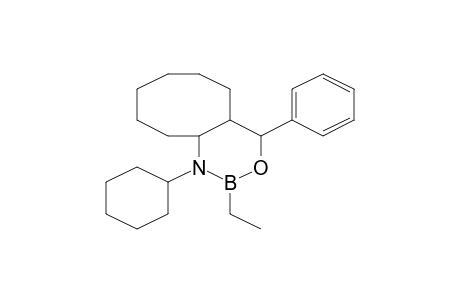 9-Aza-10-bora-11-oxabicyclo[6.4.0]dodecane, 9-cyclohexyl-10-ethyl-12-phenyl-