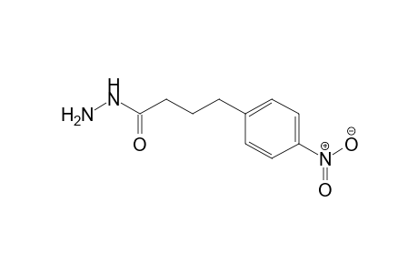 Benzenebutanoic acid, 4-nitro-, hydrazide