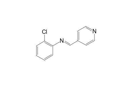 Benzenamine, 2-chloro-N-(4-pyridinylmethylene)-