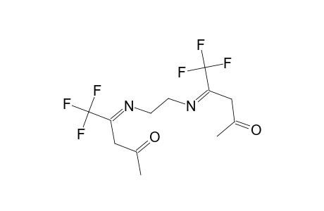 (4E)-5,5,5-Trifluoro-4-[((E)-2-([(Z)-3-oxo-1-(trifluoromethyl)butylidene]amino)ethyl)imino]-2-pentanone