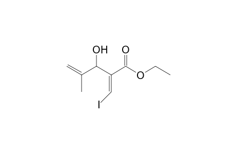 (E)-ethyl 3-hydroxy-2-(iodomethylene)-4-methylpent-4-enoate