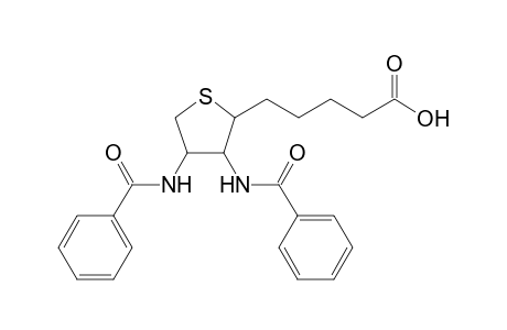 2-thiophenepentanoic acid, 3,4-bis(benzoylamino)tetrahydro-, (2R,3R,4S)-