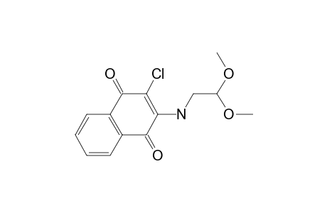 1,4-Naphthalenedione, 2-chloro-3-[(2,2-dimethoxyethyl)amino]-