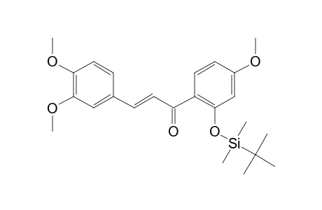 2'-(Tert.-butyldimethylsilyl)oxy-3,4,4'-trimethoxychalcone (isomer 2)