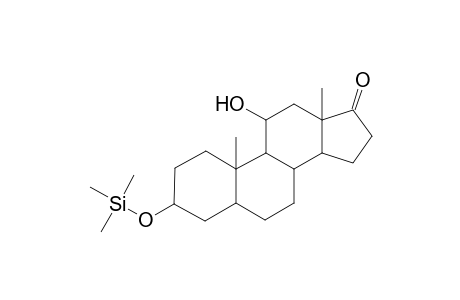 5.alpha.-Androstan-17-one, 11.beta.-hydroxy-3.alpha.-(trimethylsiloxy)-