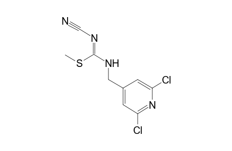 1-cyano-3-[(2,6-dichloro-4-pyridyl)methyl]-2-methyl-2-thiopseudourea