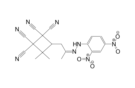 1,1,2,2-cyclobutanetetracarbonitrile, 4-[(2Z)-2-[(2,4-dinitrophenyl)hydrazono]propyl]-3,3-dimethyl-