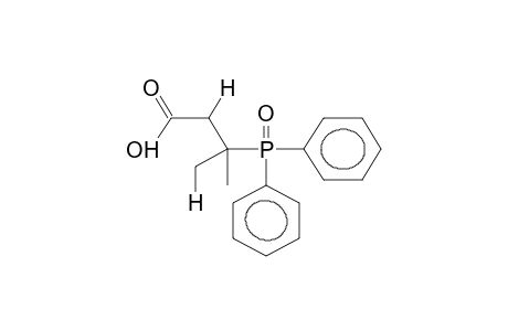 3-METHYL-3-DIPHENYLPHOSPHINYLBUTANOIC ACID