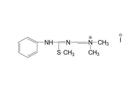 {{[ANILINO(METHYLTHIO)METHYLENE]AMINO}METHYLENE}DIMETHYLAMMONIUM IODIDE